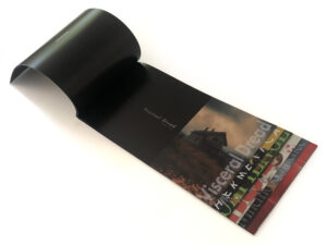 ビジュアルデザイン科講師・平井先生と長谷部先生による特別講義　展覧会パンフレット